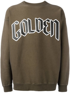 typography branded sweatshirt Golden Goose Deluxe Brand