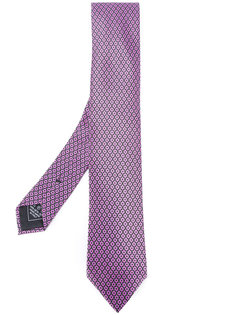 галстук с мелким принтом Brioni
