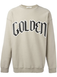typography branded sweatshirt Golden Goose Deluxe Brand