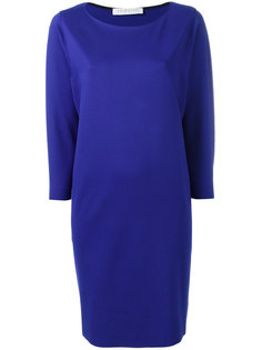 three-quarters sleeve shift dress Harris Wharf London
