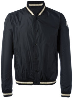 striped trim bomber jacket Moncler