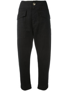high-waist cropped trousers Isabel Marant Étoile