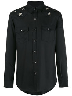 рубашка с принтом звезд Saint Laurent