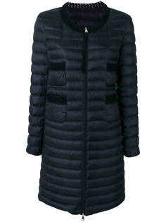 collarless padded coat  Moncler