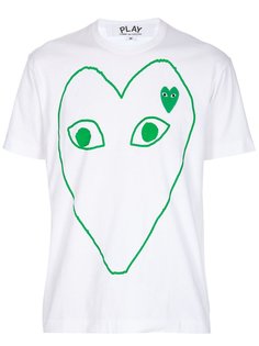 heart logo t-shirt Comme Des Garçons Play