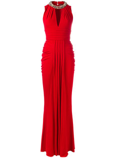 halterneck maxi dress Alexander McQueen