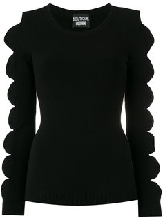 джемпер с вырезными деталями Boutique Moschino