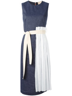 pleated trim dress  Erika Cavallini