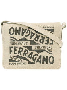 logo printed messenger bag Salvatore Ferragamo