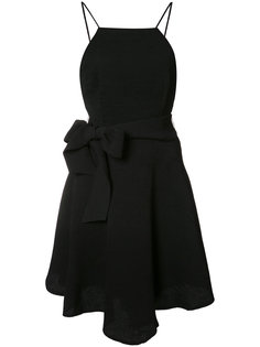 bow detail flared dress  C/Meo