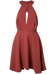 flared halter-neck dress  C/Meo