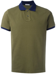 contrast collar polo shirt Moncler