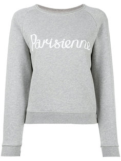 толстовка с принтом Parisienne Maison Kitsuné