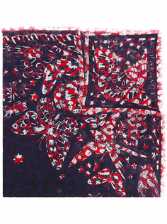 butterfly print scarf Alexander McQueen