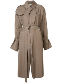 belted trench coat Ys Y`s