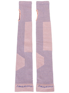 striped legwarmers Adidas By Stella Mccartney