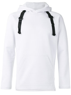 buckle strap hoodie Y-3