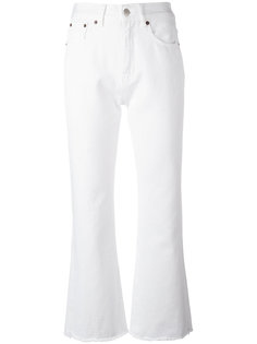 укороченные расклешенные джинсы Mm6 Maison Margiela