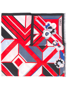 printed scarf Fendi