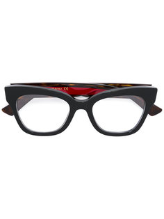 очки с оправой "кошачий глаз" Gucci Eyewear