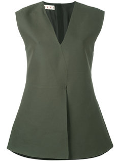 front slit top Marni