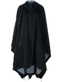 oversized hooded poncho Y-3