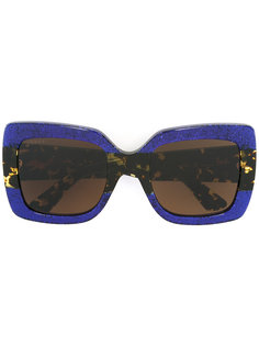 солнцезащитные очки с массивной оправой Gucci Eyewear