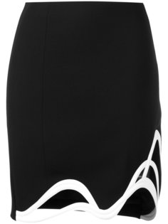 waved mini skirt  Mugler