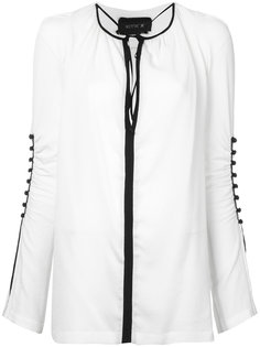 блузка с присборенными рукавами Kitx