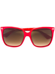 солнцезащитные очки с квадратной оправой Gucci Eyewear