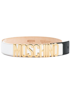 branded belt Moschino