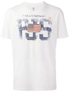 футболка с нашивкой-флагом Parajumpers