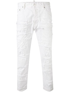 distressed trousers Dsquared2