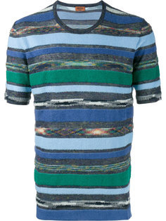 towelling stripe t-shirt Missoni