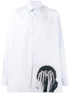 photo print shirt  Raf Simons