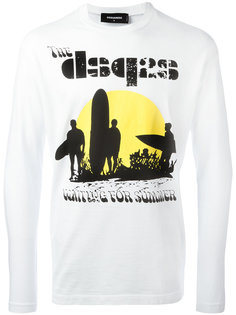 surf print sweatshirt Dsquared2
