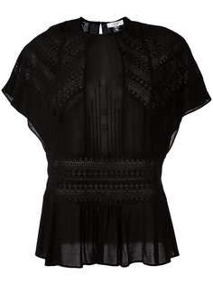 pleated trim top  Iro
