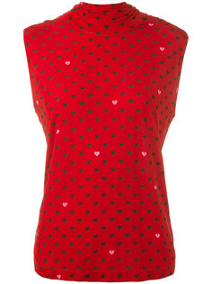 heart print top Diesel