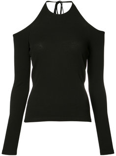 cut-out knitted top Rosetta Getty