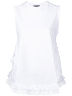 frill trim top Simone Rocha