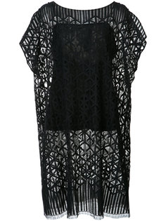 long lace detail top Akris