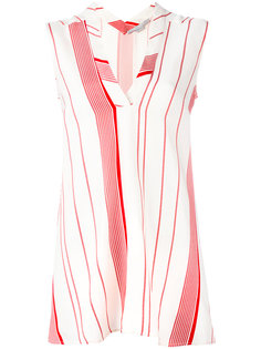 striped V-neck top  Stella McCartney