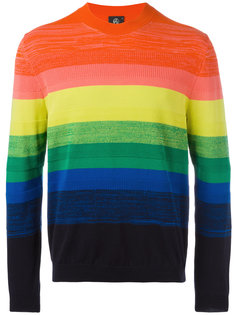 rainbow striped jumper Ps By Paul Smith