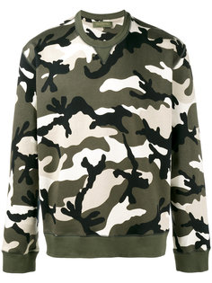 Rockstud camouflage sweatshirt Valentino