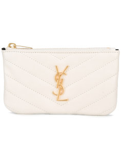 monogrammed coin purse Saint Laurent