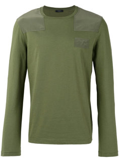 Silk patch jersey jumper Joseph