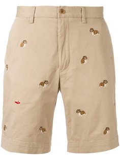 bulldog embroidery chino shorts Polo Ralph Lauren