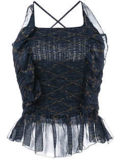 frill-hem vest top Isabel Marant Étoile