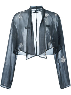 floral print cropped jacket Dolce &amp; Gabbana Vintage