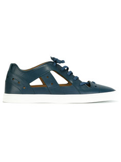 cut-out panel sneakers Fendi